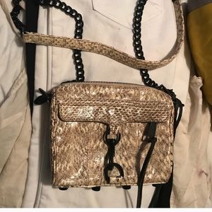 Rebecca Minkoff Mini Mac Snakeskin
